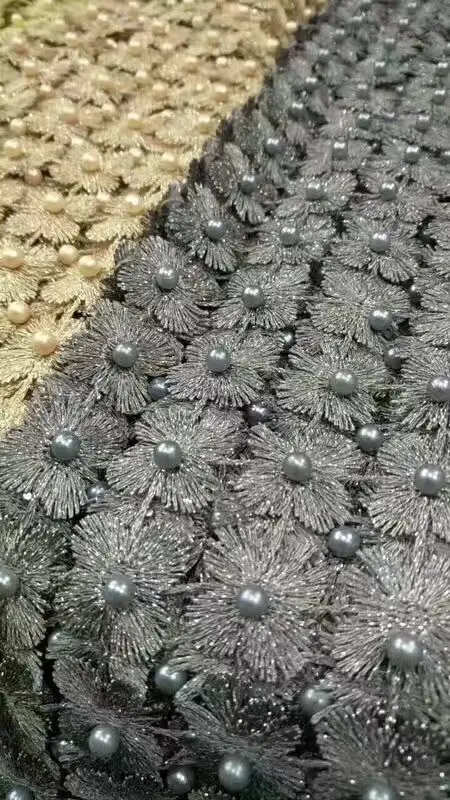 Free Shipping African Lace Fabric High Quality L-5725 French Embroidery Net tulle lace fabric with beads
Free Shipping African Lace Fabric High Quality L-5725 French Embroidery Net tulle lace fabric with beads