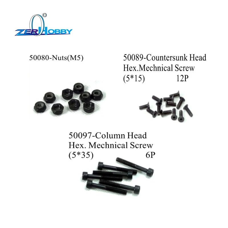HSP 50097 Cylindrical head hexagonal mechanical half tooth and 50080 M5 nut and screw 50089
HSP 50097 Cylindrical head hexagonal mechanical half tooth and 50080 M5 nut and screw 50089