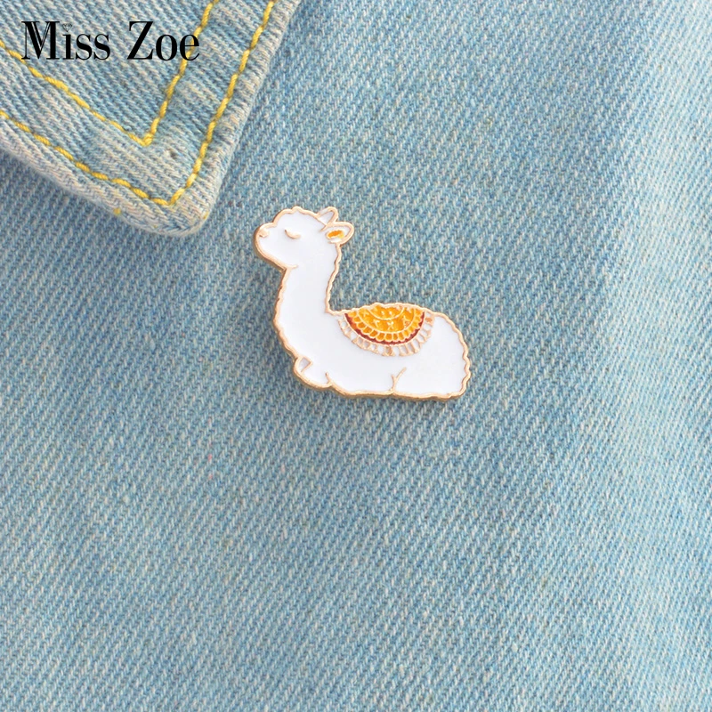 Baby Llama enamel pin Cute animal badge brooches Gift Cartoon icons Jacket coat dress Button Pin Gift for girl kids daughter
Baby Llama enamel pin Cute animal badge brooches Gift Cartoon icons Jacket coat dress Button Pin Gift for girl kids daughter