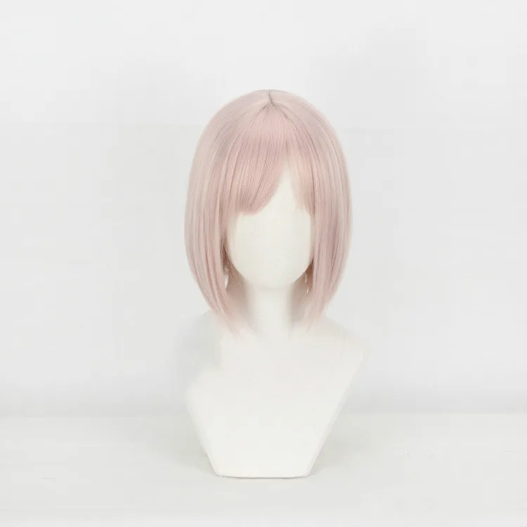 12" Pink Short Synthetic Wig Fate/Grand Order Mash Kyrielight Demi-Servant Shielder Cosplay Wig Heat Resistance Fiber + Wig Cap
12" Pink Short Synthetic Wig Fate/Grand Order Mash Kyrielight Demi-Servant Shielder Cosplay Wig Heat Resistance Fiber + Wig Cap