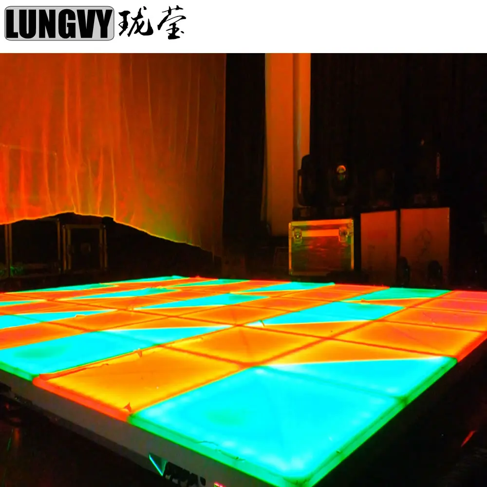 Square meter 1M*1M LED Dance Floor RGB Color Acrylic Panel DMX Professional Dancing Tiles
Square meter 1M*1M LED Dance Floor RGB Color Acrylic Panel DMX Professional Dancing Tiles