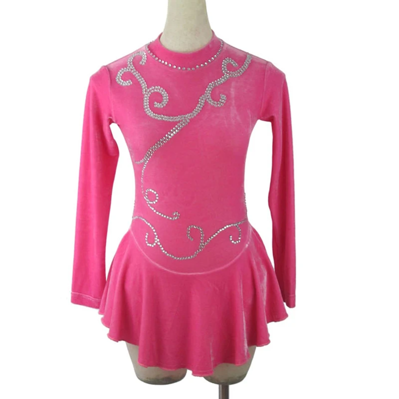 Customized Figure Skating Dress Pink Color Competition Skating Dress Women Ice Dress Girls Skating Clothing Spandex Material
Customized Figure Skating Dress Pink Color Competition Skating Dress Women Ice Dress Girls Skating Clothing Spandex Material