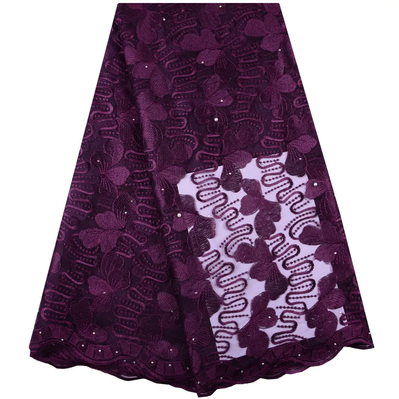 2019 New Arrivals Wine Color African Tulle Embroidered Mesh Lace Fabrics French Net Lace With Stones For Wedding Dress S1401
2019 New Arrivals Wine Color African Tulle Embroidered Mesh Lace Fabrics French Net Lace With Stones For Wedding Dress S1401