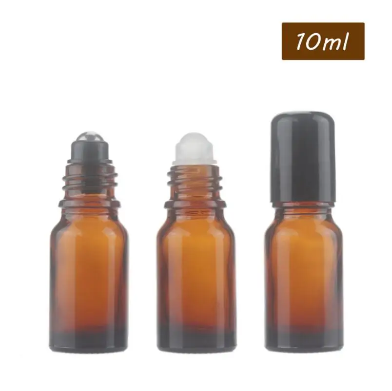 Brown Glass Bottle Roll On Empty Fragrance Perfume Essential Oil Bottle 5 10 ML Roll-On Black Plastic Cap Bottle lin2165
Brown Glass Bottle Roll On Empty Fragrance Perfume Essential Oil Bottle 5 10 ML Roll-On Black Plastic Cap Bottle lin2165
