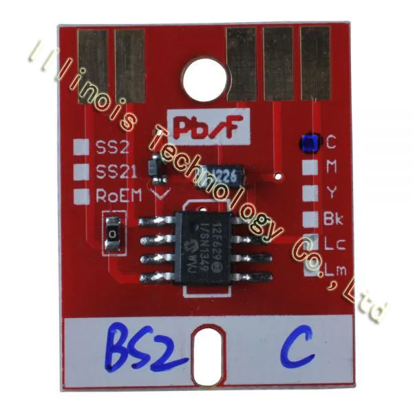 Chip permanent for Mimaki JV33 BS2 Cartridge 4 colors CMYK printer parts
Chip permanent for Mimaki JV33 BS2 Cartridge 4 colors CMYK printer parts