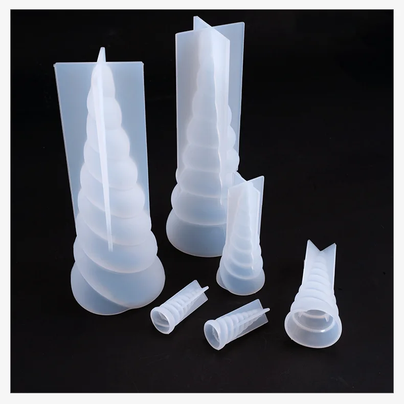 1PC Three Sizes of Unicorn Horn Shape Silicone Cake Mold DIY Chocolate Baking Utensil Cake Decoration Plaster Mold
1PC Three Sizes of Unicorn Horn Shape Silicone Cake Mold DIY Chocolate Baking Utensil Cake Decoration Plaster Mold