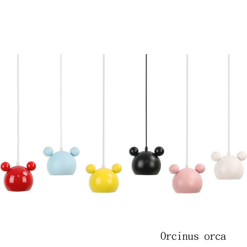 Cartoon creative color single head chandelier boys and girls bedroom children's room lamp modern simple LED pendant lamp
Cartoon creative color single head chandelier boys and girls bedroom children's room lamp modern simple LED pendant lamp
