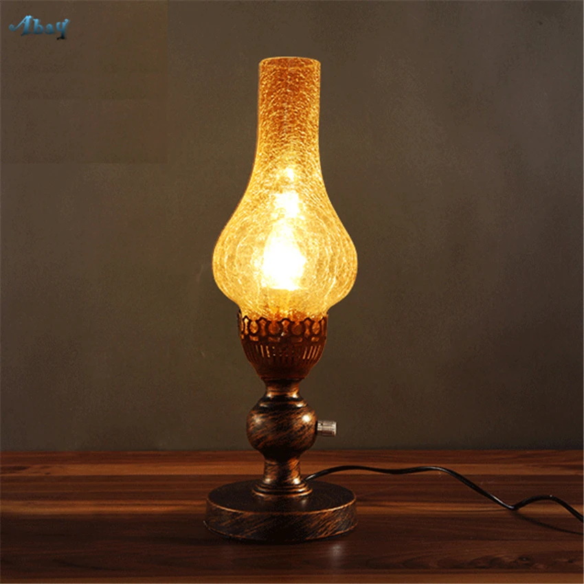 European Retro Kerosene Table Lamps Vintage Dimming Living Room Bedroom Bedside Dining Room Candle Desk Lights Decor Fixtures
European Retro Kerosene Table Lamps Vintage Dimming Living Room Bedroom Bedside Dining Room Candle Desk Lights Decor Fixtures