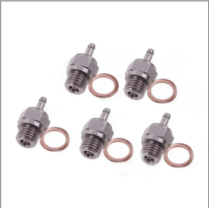 5pcs HSP RC Car Truck Buggy Nitro 4C Engine Medium HOT glow Plug #4 No.4 starter
5pcs HSP RC Car Truck Buggy Nitro 4C Engine Medium HOT glow Plug #4 No.4 starter