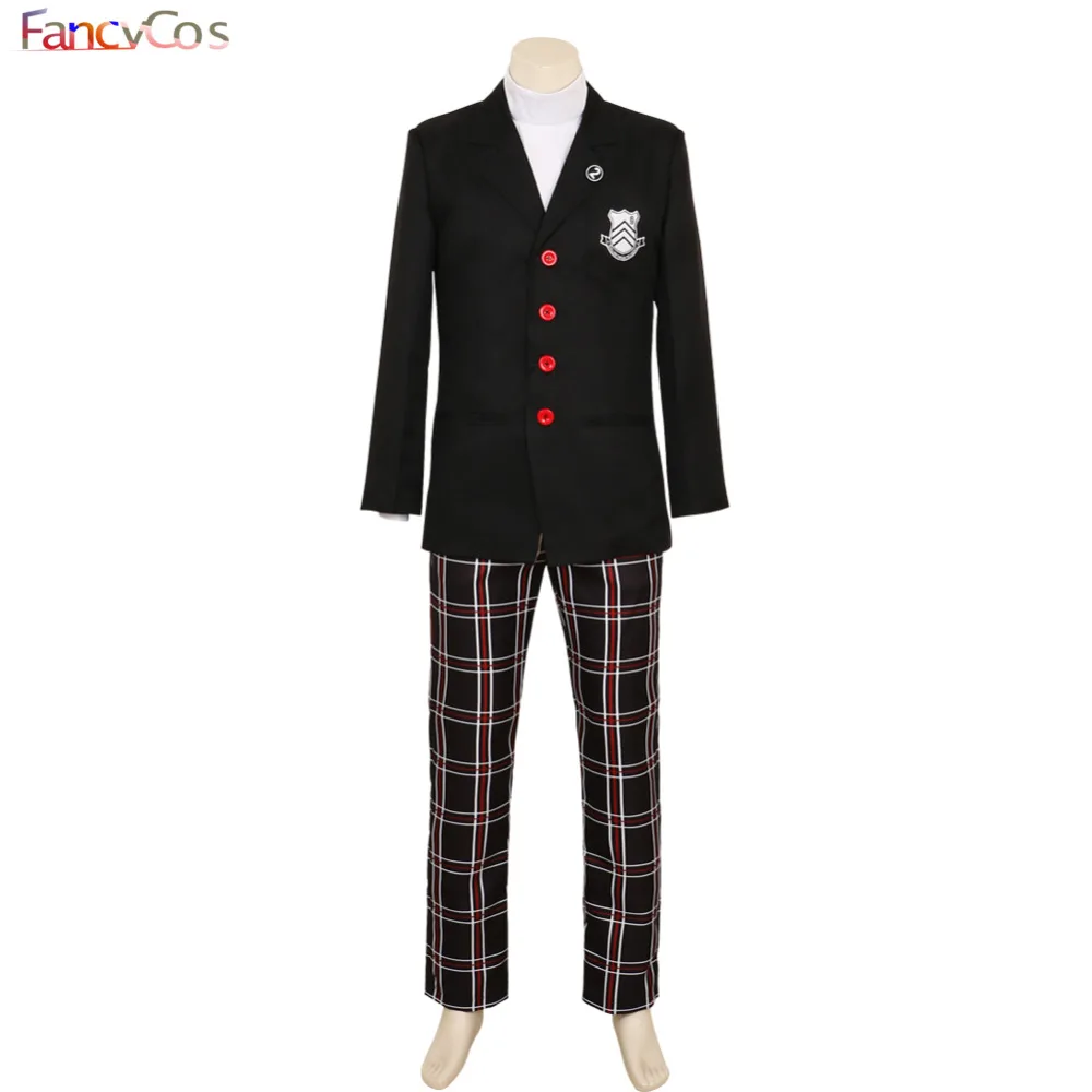 Halloween Game Persona 5 Cosplay Uniform Joker Costume Protagonist Uniform Coat Shirt Adult High Quality Custom Made
Halloween Game Persona 5 Cosplay Uniform Joker Costume Protagonist Uniform Coat Shirt Adult High Quality Custom Made