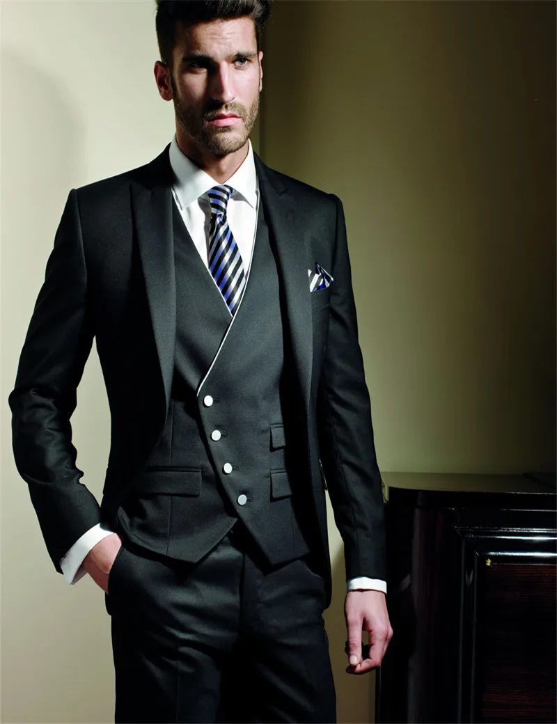 Hot sale Custom made 5 pieces high quality 160's men's suit (jaqueta+pants+vest+tie)western wedding groom tuxedos groomsmen Suit
Hot sale Custom made 5 pieces high quality 160's men's suit (jaqueta+pants+vest+tie)western wedding groom tuxedos groomsmen Suit
