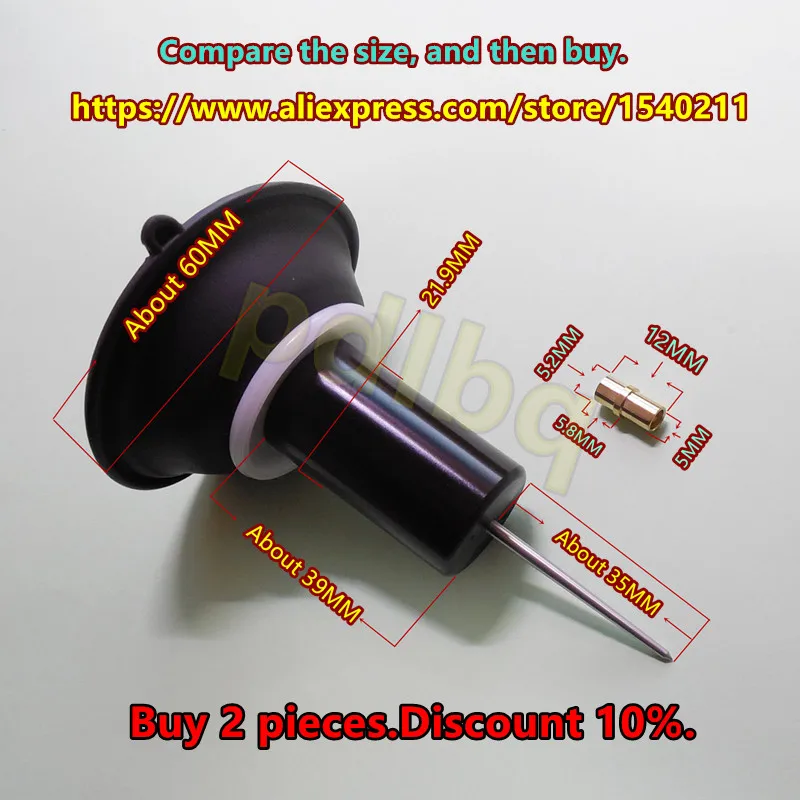 HMHonda twin cylinder HG125-3A CBT-125T Keihin carburetor plunger diaphragm assembly with Jet needle (J.N.) and Needle jet (N.J)
HMHonda twin cylinder HG125-3A CBT-125T Keihin carburetor plunger diaphragm assembly with Jet needle (J.N.) and Needle jet (N.J)