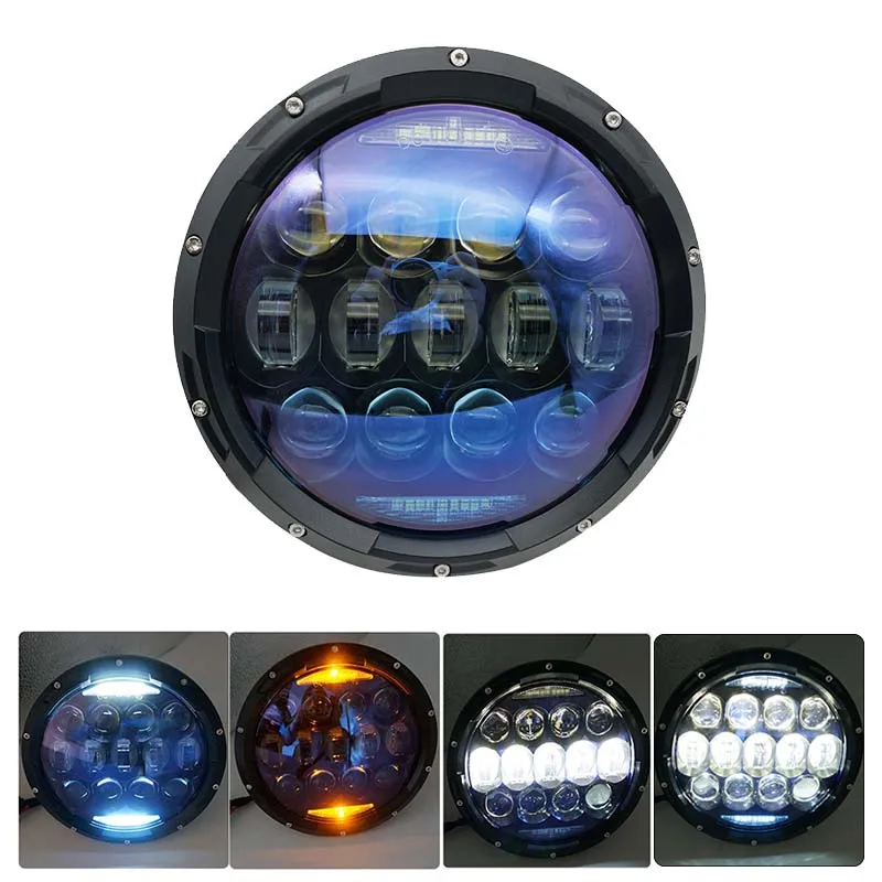 NEW Design 7 inch LED 130W led headlight with white amber turn signal for Jeep Wrangler hummer h1 h2
NEW Design 7 inch LED 130W led headlight with white amber turn signal for Jeep Wrangler hummer h1 h2