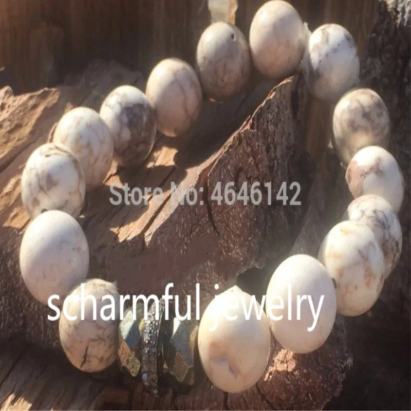 Fashion Men Homme Jewelry 8MM Natural Stone Bracelet Pyrite Micro-inlaid Zircon CZ Ball Beaded Bracelets
Fashion Men Homme Jewelry 8MM Natural Stone Bracelet Pyrite Micro-inlaid Zircon CZ Ball Beaded Bracelets