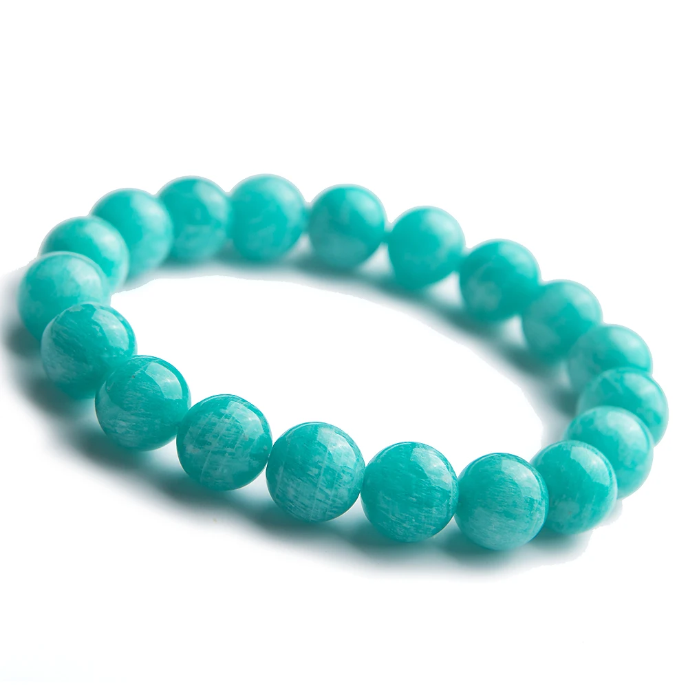 Natural Green Amazonite Bracelet Women Round Beads Amazonite Mozambique Crystal 7mm 8mm 9mm 10mm 11mm Best Jewelry AAAAA
Natural Green Amazonite Bracelet Women Round Beads Amazonite Mozambique Crystal 7mm 8mm 9mm 10mm 11mm Best Jewelry AAAAA