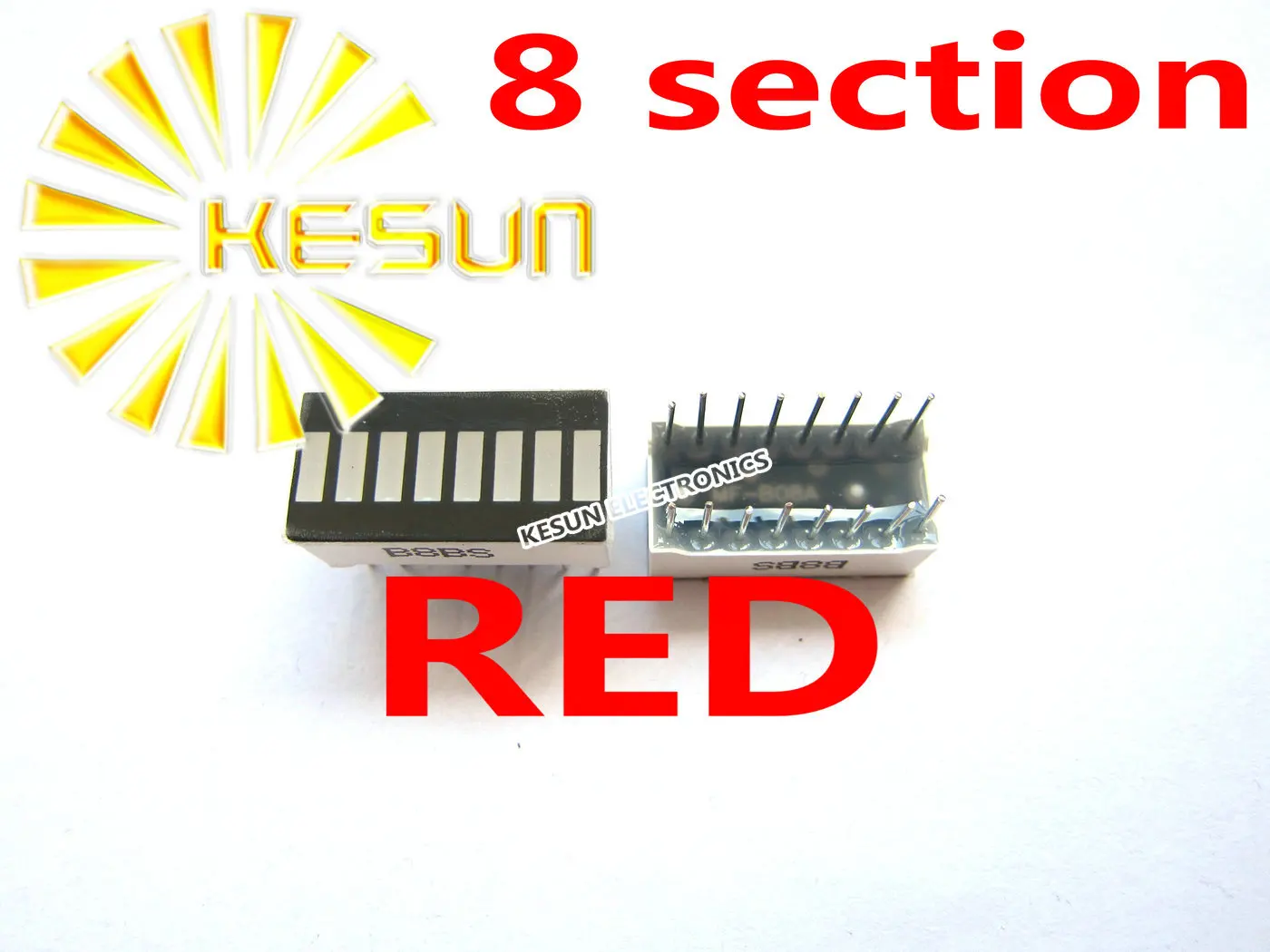 100PCS x 8 Segment Red Digital Tube LED Display Module B8R B8BR B08BR Light Beads
100PCS x 8 Segment Red Digital Tube LED Display Module B8R B8BR B08BR Light Beads