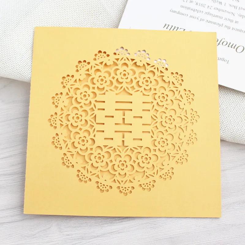 China vintage wedding card invitation laser cut petal shape celebration party invites customized printing
China vintage wedding card invitation laser cut petal shape celebration party invites customized printing