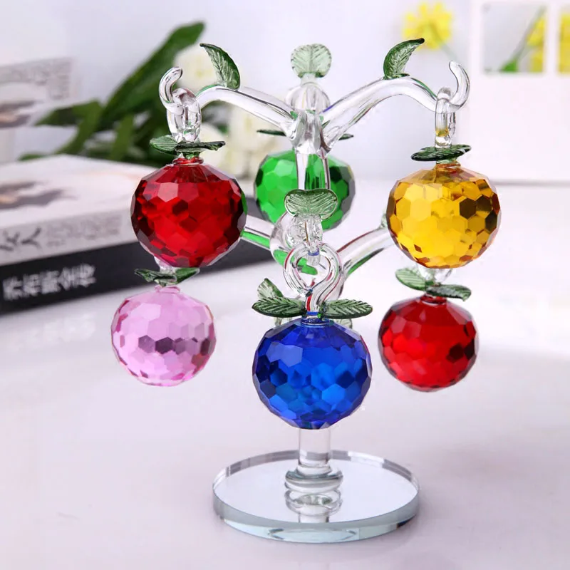 Crystal Apple Tree Ornaments Fengshui Crafts Figurines living room TV Cabinet Wine Cabinet Decorative Home Decor Gift Souvenir
Crystal Apple Tree Ornaments Fengshui Crafts Figurines living room TV Cabinet Wine Cabinet Decorative Home Decor Gift Souvenir