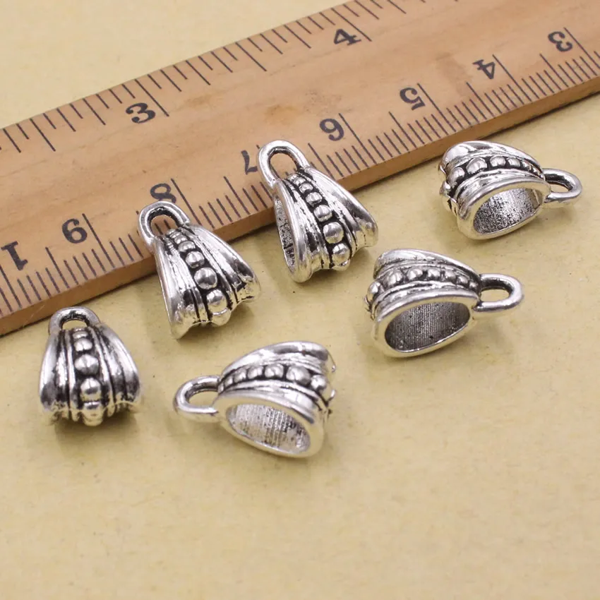 50pcs/lot Metal Silver Tone Charm Bails Cord end For Necklace DIY Jewelry Making Accessories 8x10x15mm Hole:5.5x8mm K05446
50pcs/lot Metal Silver Tone Charm Bails Cord end For Necklace DIY Jewelry Making Accessories 8x10x15mm Hole:5.5x8mm K05446