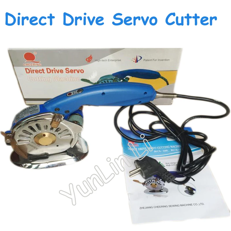 Direct Drive Servo Cutting Machine Electric Round Knife Cloth Cutter Handheld Fabric Cutting Tools RCS-110
Direct Drive Servo Cutting Machine Electric Round Knife Cloth Cutter Handheld Fabric Cutting Tools RCS-110