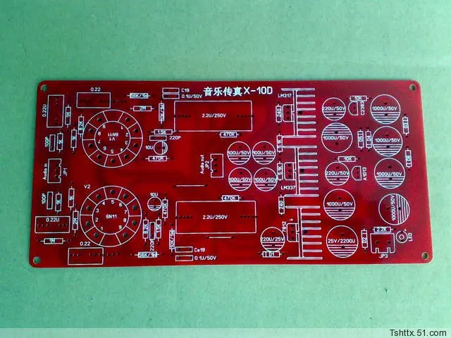Improved version (reference to Musical Fidelity X-10D circuit) electronic tube buffer (with voltage stabilizer) PCB board
Improved version (reference to Musical Fidelity X-10D circuit) electronic tube buffer (with voltage stabilizer) PCB board