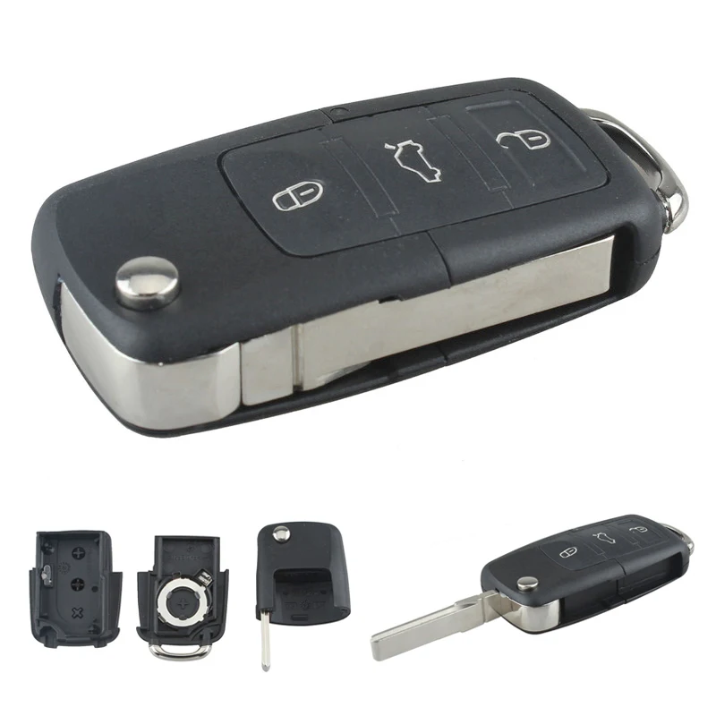3 Buttons PP Durable Smart Remote Replacement Key Case No Chip with Uncut Car Flip Key Case 72 x 36 x 17 MM
3 Buttons PP Durable Smart Remote Replacement Key Case No Chip with Uncut Car Flip Key Case 72 x 36 x 17 MM