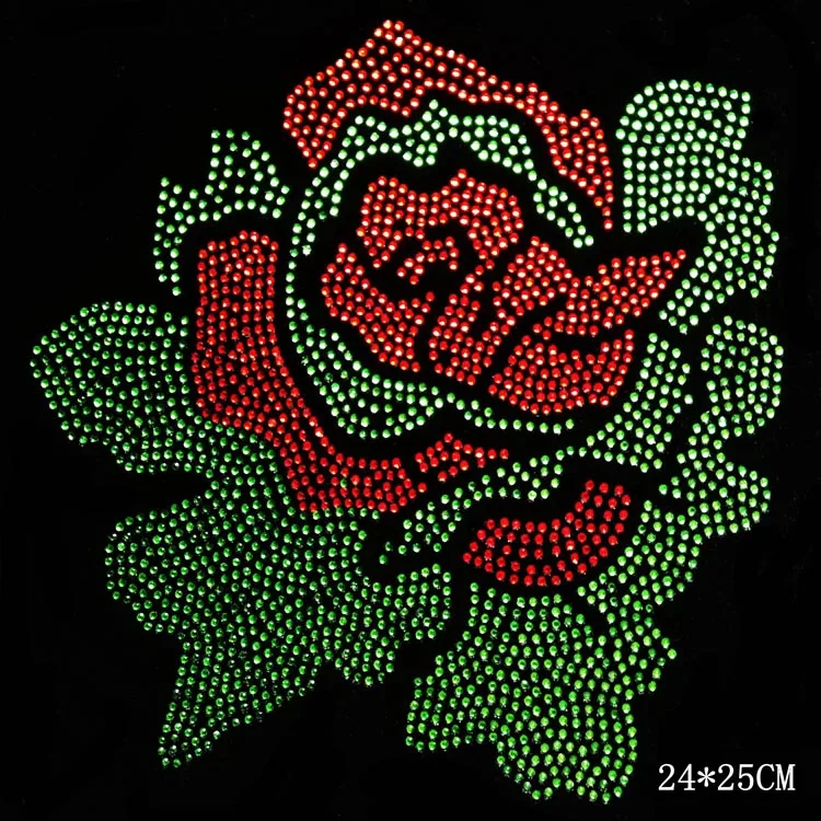 2pc/lot Green red rose sticker hot fix rhinestone transfer motifs designs iron on transfer iron on applique patches
2pc/lot Green red rose sticker hot fix rhinestone transfer motifs designs iron on transfer iron on applique patches