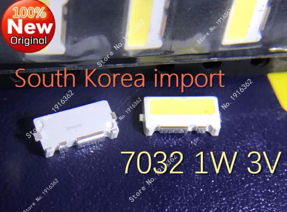 Боковые светодиодные бусины SMD 7032, 50 шт./лот, холодный белый цвет, 1 Вт, 3 в для подсветки телевизора/ЖК-экрана
Боковые светодиодные бусины SMD 7032, 50 шт./лот, холодный белый цвет, 1 Вт, 3 в для подсветки телевизора/ЖК-экрана