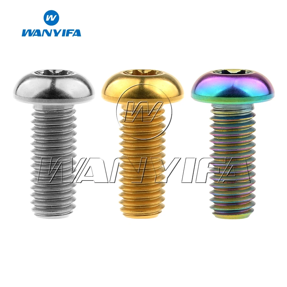 Wanyifa Titanium M8x20mm Torx Head Screw for DUCATI Motorcycle Disc Brake Rotor Bolt
Wanyifa Titanium M8x20mm Torx Head Screw for DUCATI Motorcycle Disc Brake Rotor Bolt
