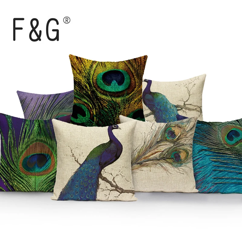 Peacock cushion cover decorative pillows blue Lovely pillow cover birds linen pillow covers decorative Custom
Peacock cushion cover decorative pillows blue Lovely pillow cover birds linen pillow covers decorative Custom