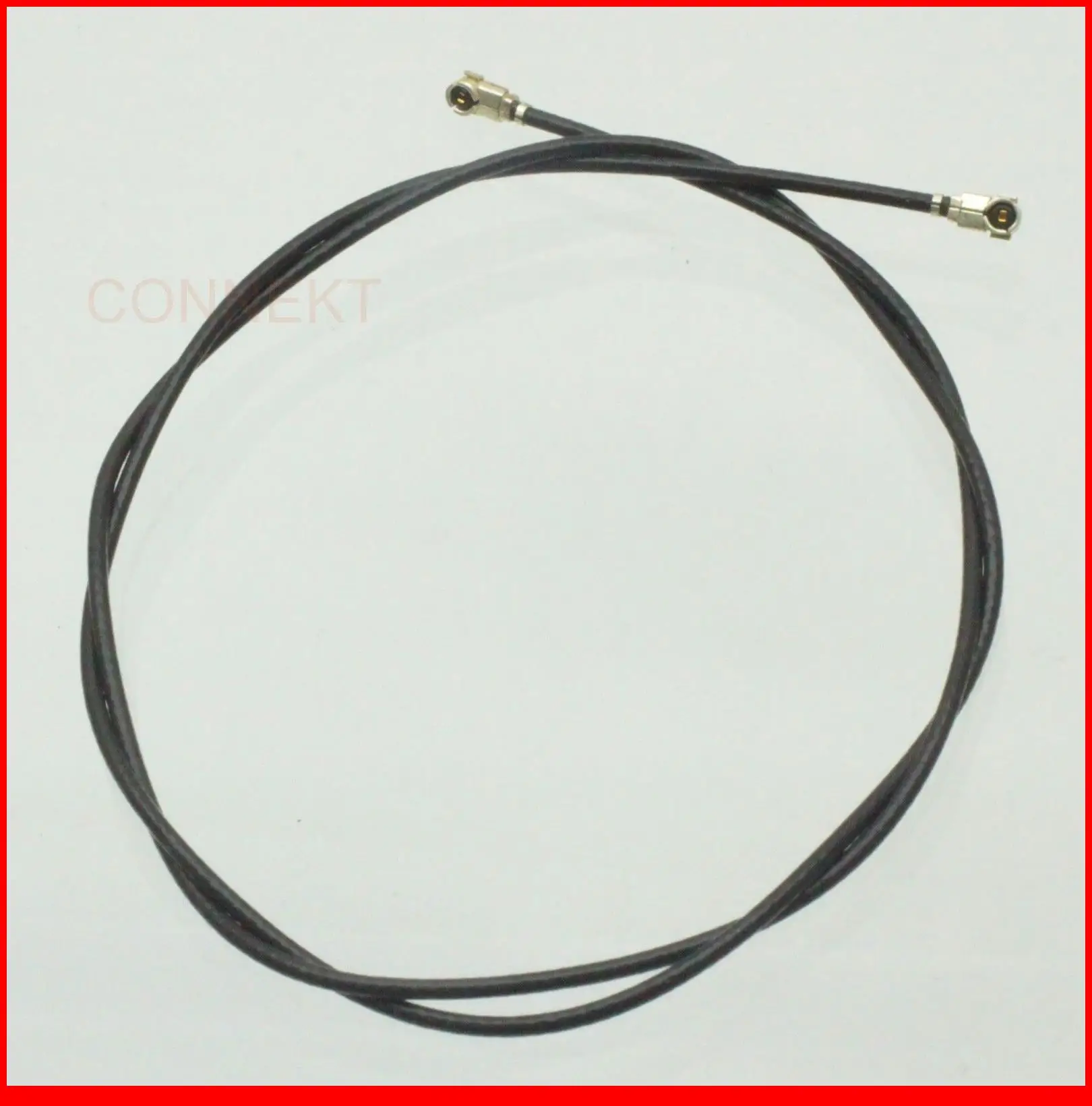 5pcs/lot IPX to IPX U.FL female Diameter 1.13mm RF cable pigtail 44.5cm 17.5" silver plated black
5pcs/lot IPX to IPX U.FL female Diameter 1.13mm RF cable pigtail 44.5cm 17.5" silver plated black