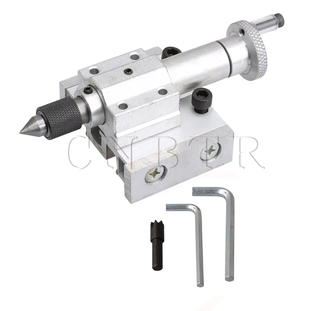 CNBTR 14x7.3x4.9cm Metal Silver Micro Lathe Machines Adjustable Tailstock Puncher Industrial Accessories
CNBTR 14x7.3x4.9cm Metal Silver Micro Lathe Machines Adjustable Tailstock Puncher Industrial Accessories