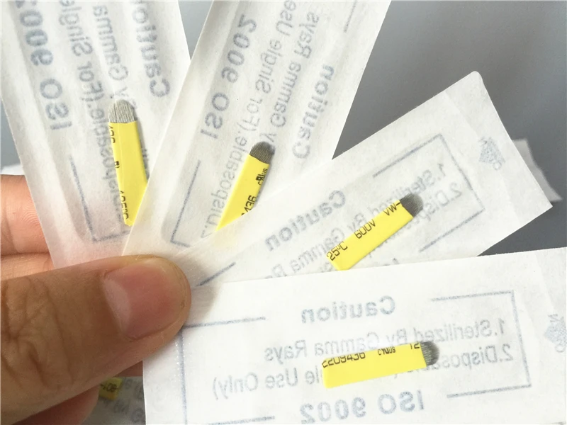 100PCS 21pin Needles U Shape Yellow Colors Permanent Makeup Eyebrow Microblading Tattoo Manual Blade Pen Machine
100PCS 21pin Needles U Shape Yellow Colors Permanent Makeup Eyebrow Microblading Tattoo Manual Blade Pen Machine