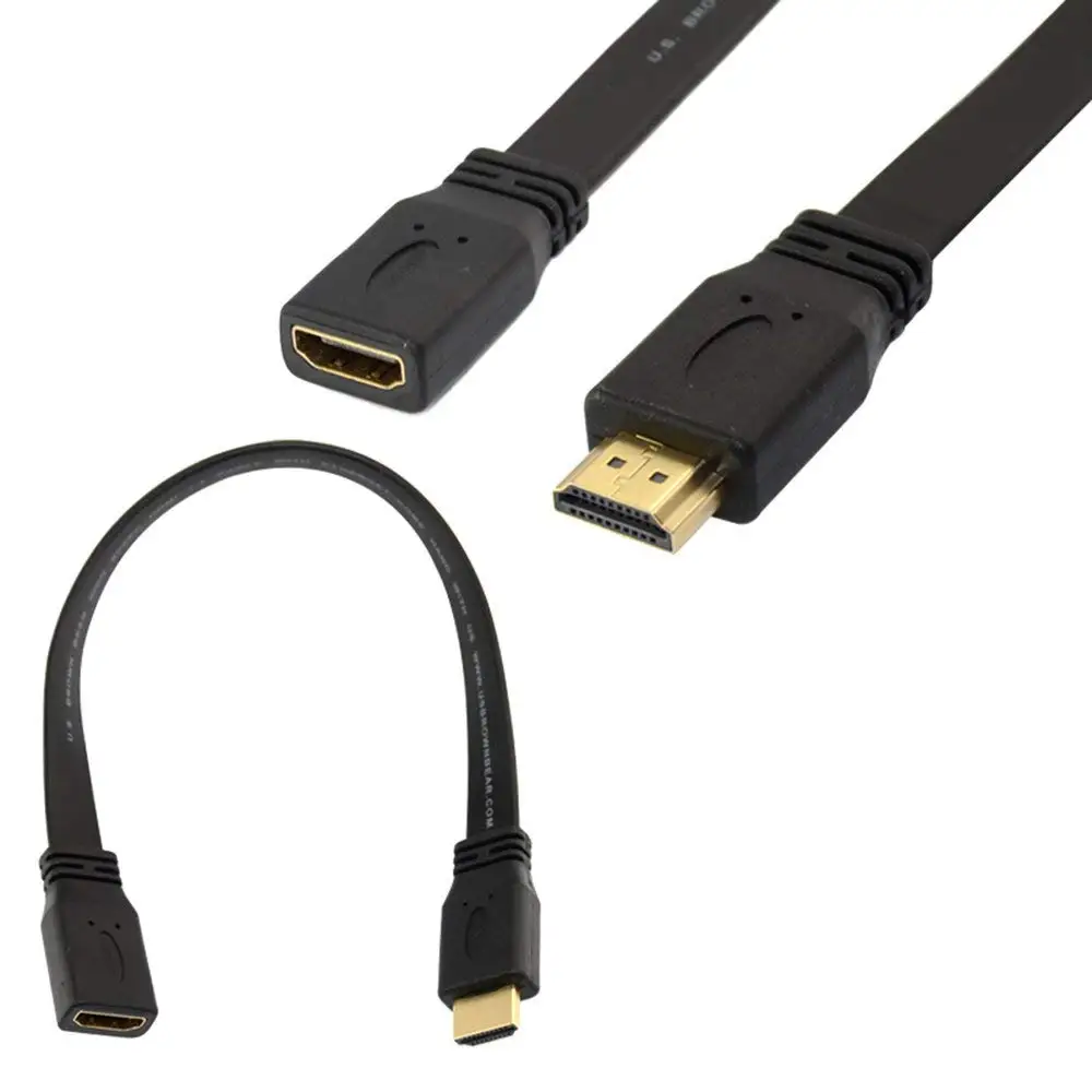 30 см золотой HDMI-совместимый разъем «Мама» к «папе» F/M удлинитель шнур плоский кабель HDTV
30 см золотой HDMI-совместимый разъем «Мама» к «папе» F/M удлинитель шнур плоский кабель HDTV