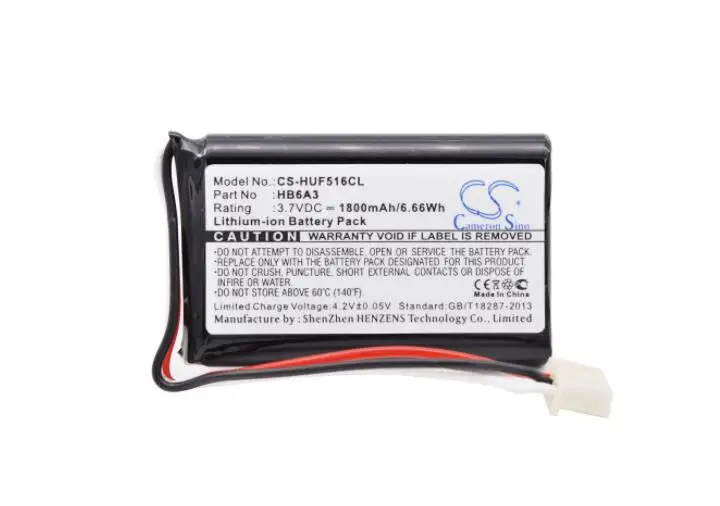 Аккумулятор Cameron Sino для HUAWEI ETS5623 F501 F516 F530 FP515H HB6A3, 1800 мАч
Аккумулятор Cameron Sino для HUAWEI ETS5623 F501 F516 F530 FP515H HB6A3, 1800 мАч