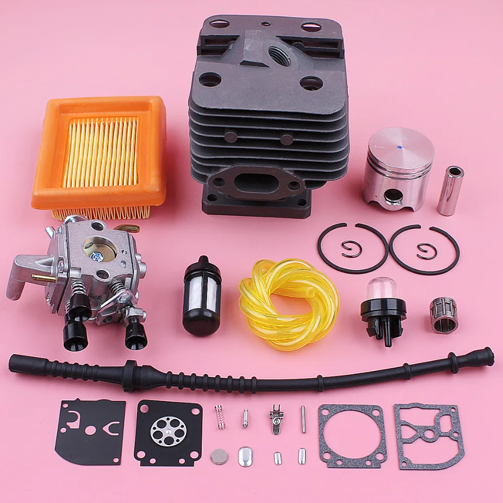 35mm Cylinder Piston Carburetor Repair Kit For Stihl FS120 FS200 FS250 Air Fuel Filter Line Hose Trimmer Engine Replace Part
35mm Cylinder Piston Carburetor Repair Kit For Stihl FS120 FS200 FS250 Air Fuel Filter Line Hose Trimmer Engine Replace Part