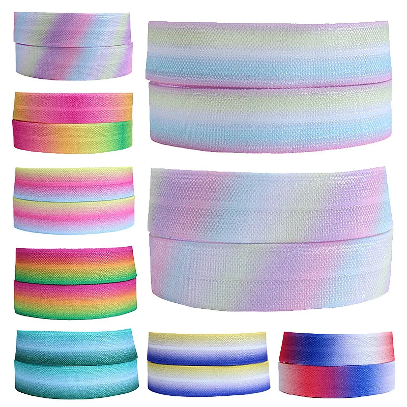 (50 yards/lot) High quality spandex nylon fabric rainbow gradient ombre printed foe elastic ribbon
(50 yards/lot) High quality spandex nylon fabric rainbow gradient ombre printed foe elastic ribbon