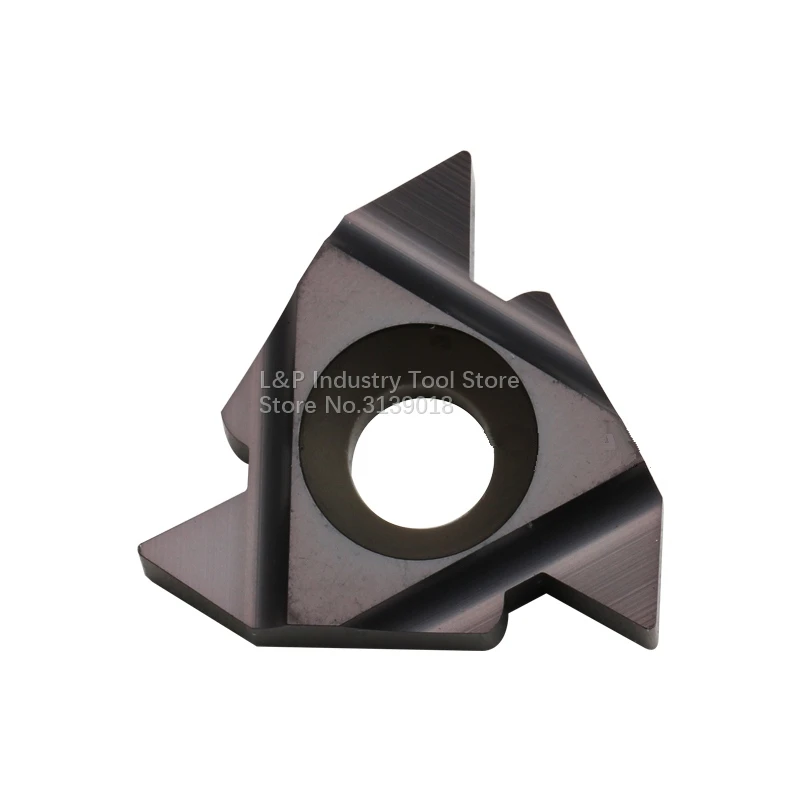 New Original Israel Inspected 3ER AG60 VTX Thread Carbide Inserts 3ER AG 60 VTX Cutting Blade Metal Lathe Tool Black CNC Plates
New Original Israel Inspected 3ER AG60 VTX Thread Carbide Inserts 3ER AG 60 VTX Cutting Blade Metal Lathe Tool Black CNC Plates