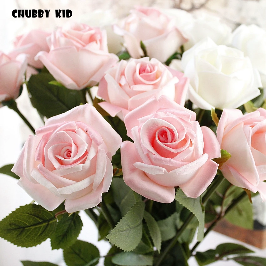 12pcs/lot! wholesale real touch PU artificial rose flowers wedding decorative pu rose hand feel / felt Rosa white / pink
12pcs/lot! wholesale real touch PU artificial rose flowers wedding decorative pu rose hand feel / felt Rosa white / pink