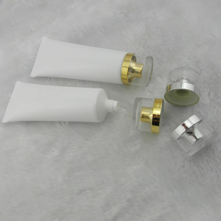 100 ml 50pcs white tube with acrylic screw cap,hoses cream lotion bottle plastic PE hoses ,cosmetic packaging empty bottles
100 ml 50pcs white tube with acrylic screw cap,hoses cream lotion bottle plastic PE hoses ,cosmetic packaging empty bottles