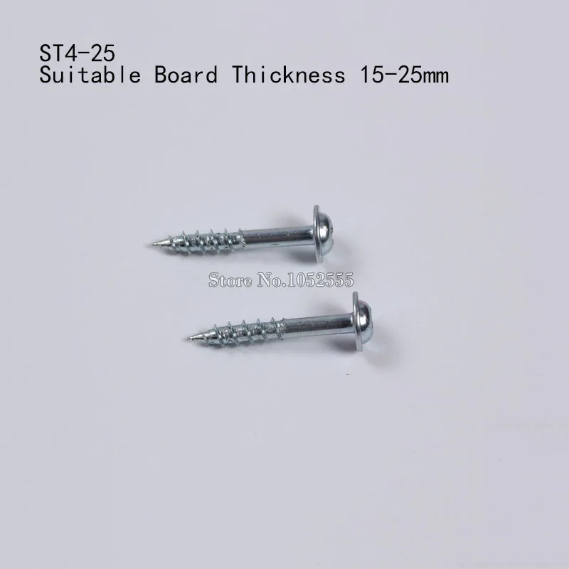Stock ! Hot 500PCS/lot High Strength ST4-25 Self-tapping Screw Self Tapping Screws for Pocket Hole Jig
Stock ! Hot 500PCS/lot High Strength ST4-25 Self-tapping Screw Self Tapping Screws for Pocket Hole Jig