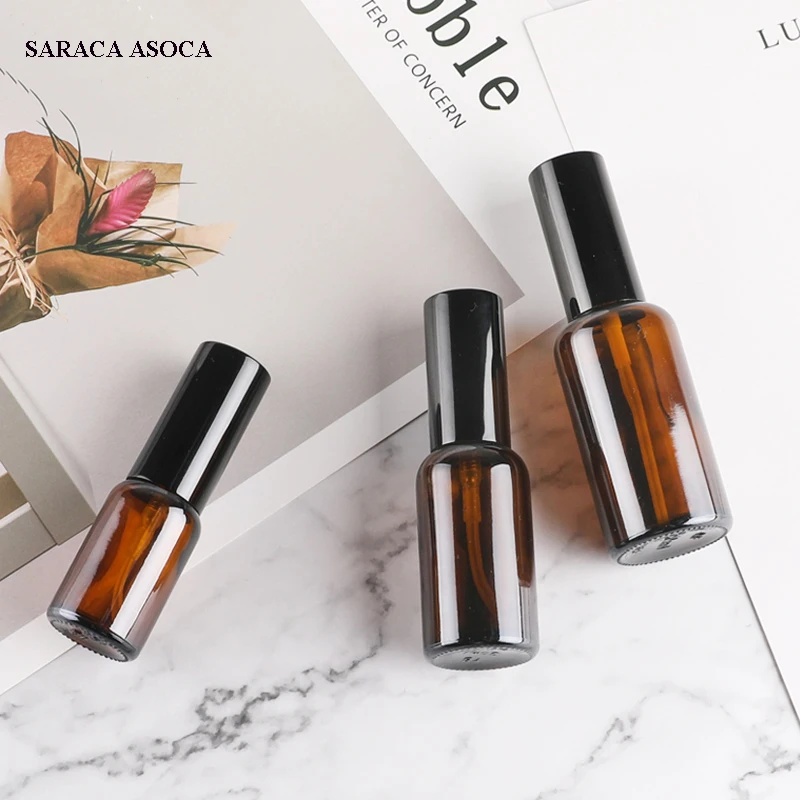Wholesale Retail 15ml Brown Glass Spray Bottle 20PCS/LOT Essential Oil Refillable Glass Bottles
Wholesale Retail 15ml Brown Glass Spray Bottle 20PCS/LOT Essential Oil Refillable Glass Bottles
