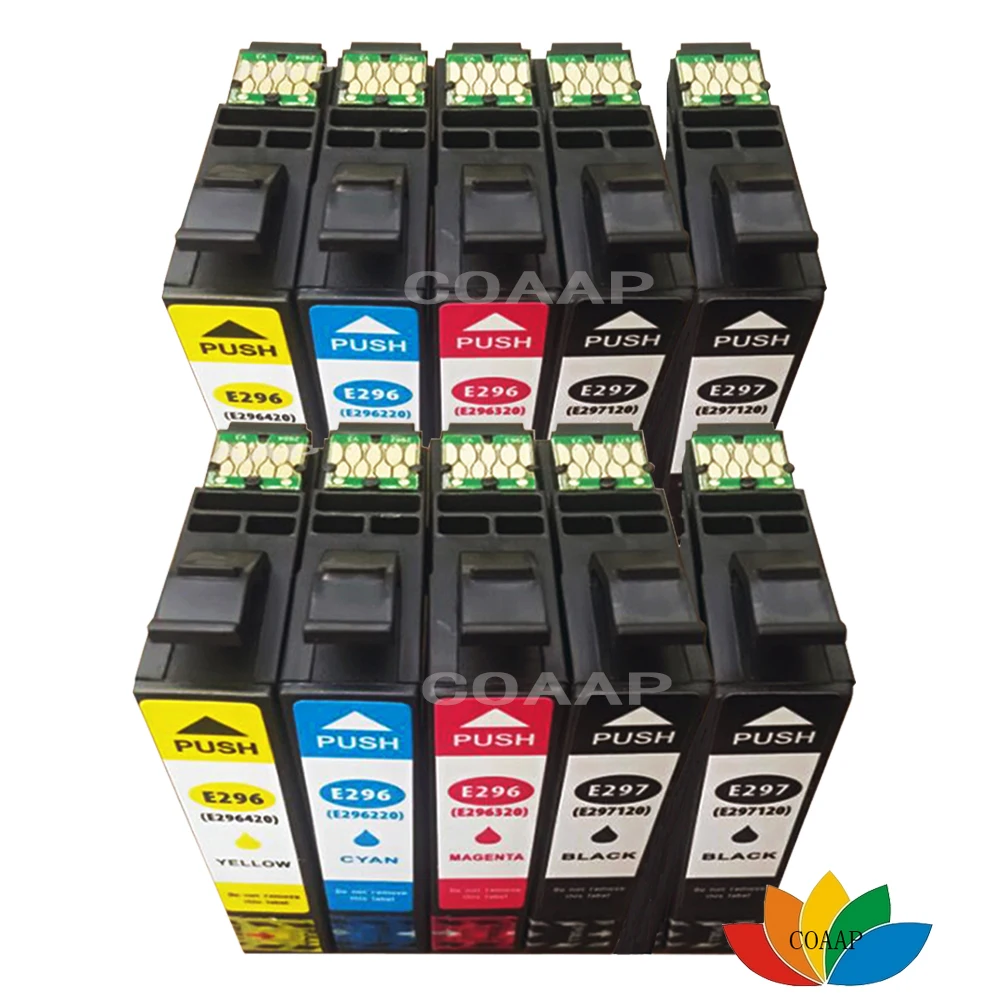 Чернильные картриджи для принтера Epson XP231 XP431 XP241, 10 совместимых с 29XL T2971 T2962 T2963 T2964
Чернильные картриджи для принтера Epson XP231 XP431 XP241, 10 совместимых с 29XL T2971 T2962 T2963 T2964