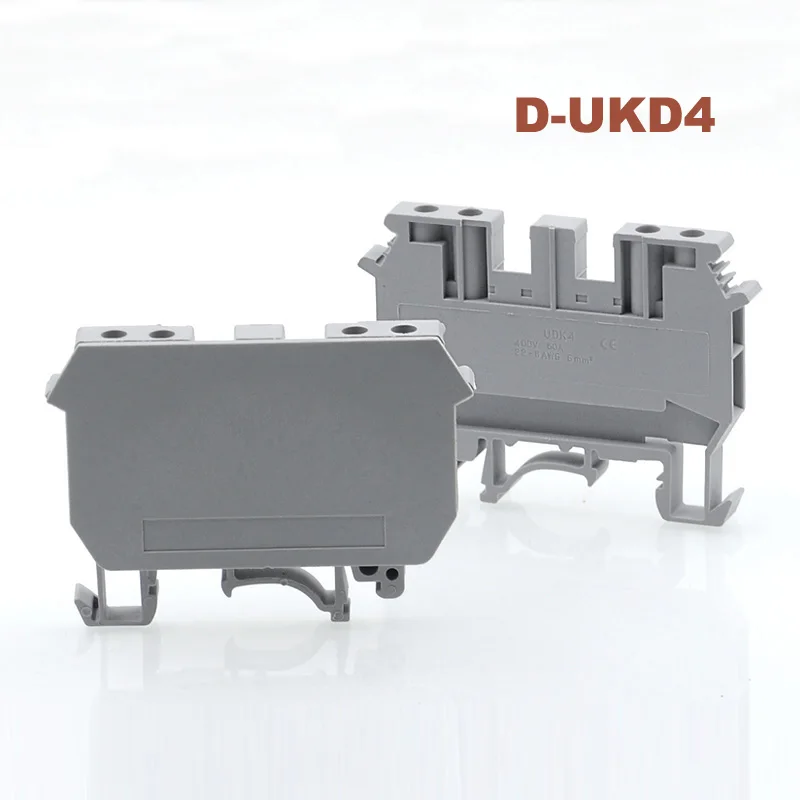 10Pcs D-UDK4 Terminals End Plate Double Inlet And Outlet UDK-4 Din Rail Terminal Block Bornier Sealing Baffle Flaps Separator
10Pcs D-UDK4 Terminals End Plate Double Inlet And Outlet UDK-4 Din Rail Terminal Block Bornier Sealing Baffle Flaps Separator