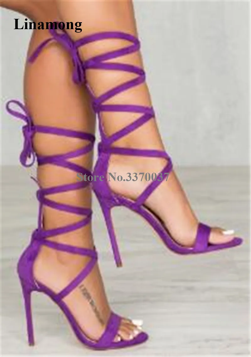 Summer New Fashion Women Open Toe Suede Leather Stiletto Heel Gladiator Sandals Straps Cross High Heel Sandals Dress Heels Shoes
Summer New Fashion Women Open Toe Suede Leather Stiletto Heel Gladiator Sandals Straps Cross High Heel Sandals Dress Heels Shoes