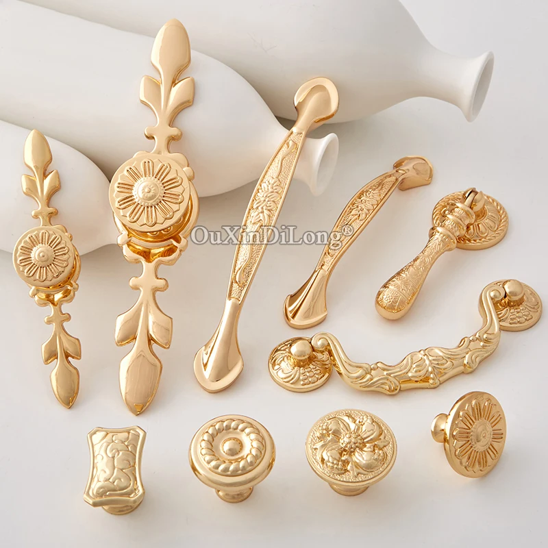 10PCS European Solid Brass Cabinet Handles Cupboard Wardrobe Drawer Kitchen Door Pulls Handles & Knobs Furniture Hardware
10PCS European Solid Brass Cabinet Handles Cupboard Wardrobe Drawer Kitchen Door Pulls Handles & Knobs Furniture Hardware