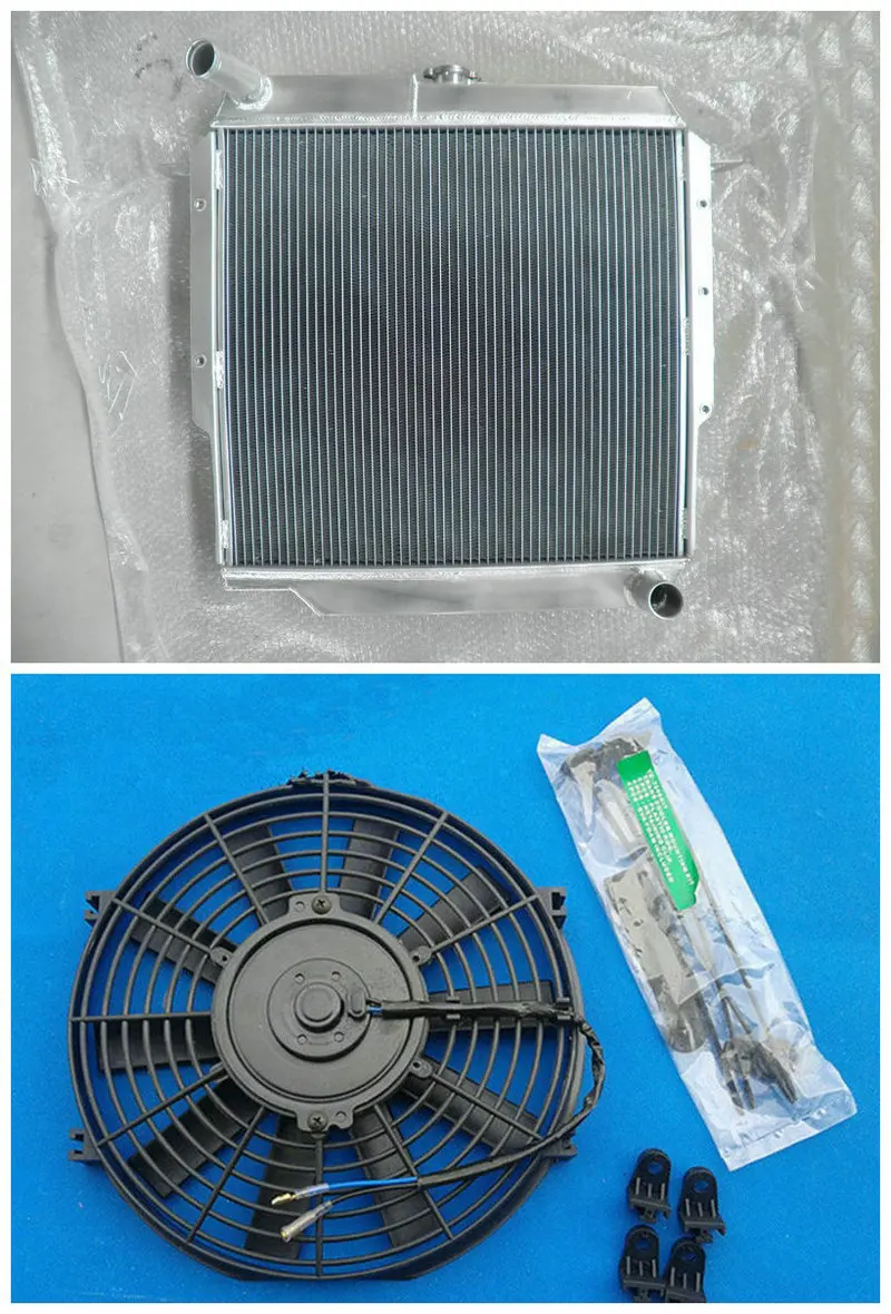 NEW PERFORMANCE ALUMINUM RADIATOR+FAN KIT FOR 1985-1993 TOYATA LAND CRUISER FJ73/FJ75 1986 87 88 89 90 91 92 93
NEW PERFORMANCE ALUMINUM RADIATOR+FAN KIT FOR 1985-1993 TOYATA LAND CRUISER FJ73/FJ75 1986 87 88 89 90 91 92 93