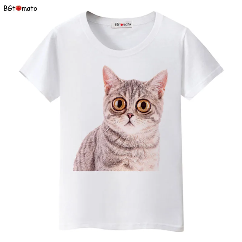 White fierce face cat t-shirt summer top cool 3d printed t-shirts brand clothes t shirt women lovely shirt top tees
White fierce face cat t-shirt summer top cool 3d printed t-shirts brand clothes t shirt women lovely shirt top tees