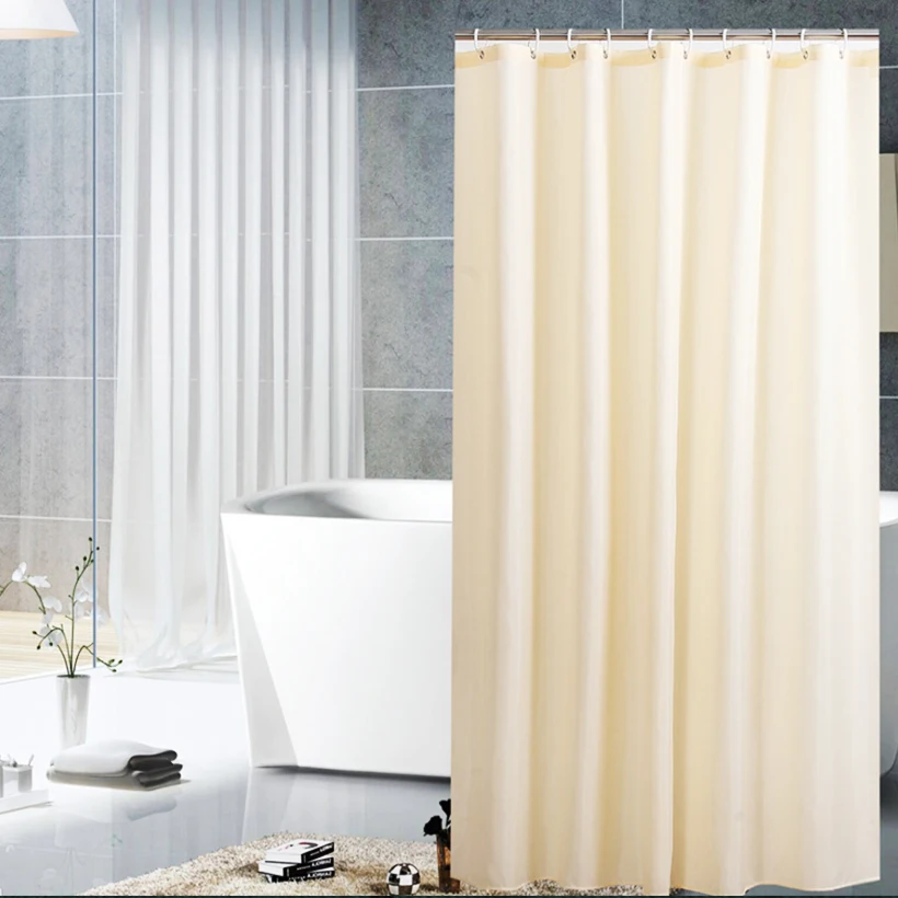 Shower Curtain Waterproof Mildew Proof Black Shower Curtains Home Bathroom Decoration Solid Color Shower Curtain D40
Shower Curtain Waterproof Mildew Proof Black Shower Curtains Home Bathroom Decoration Solid Color Shower Curtain D40