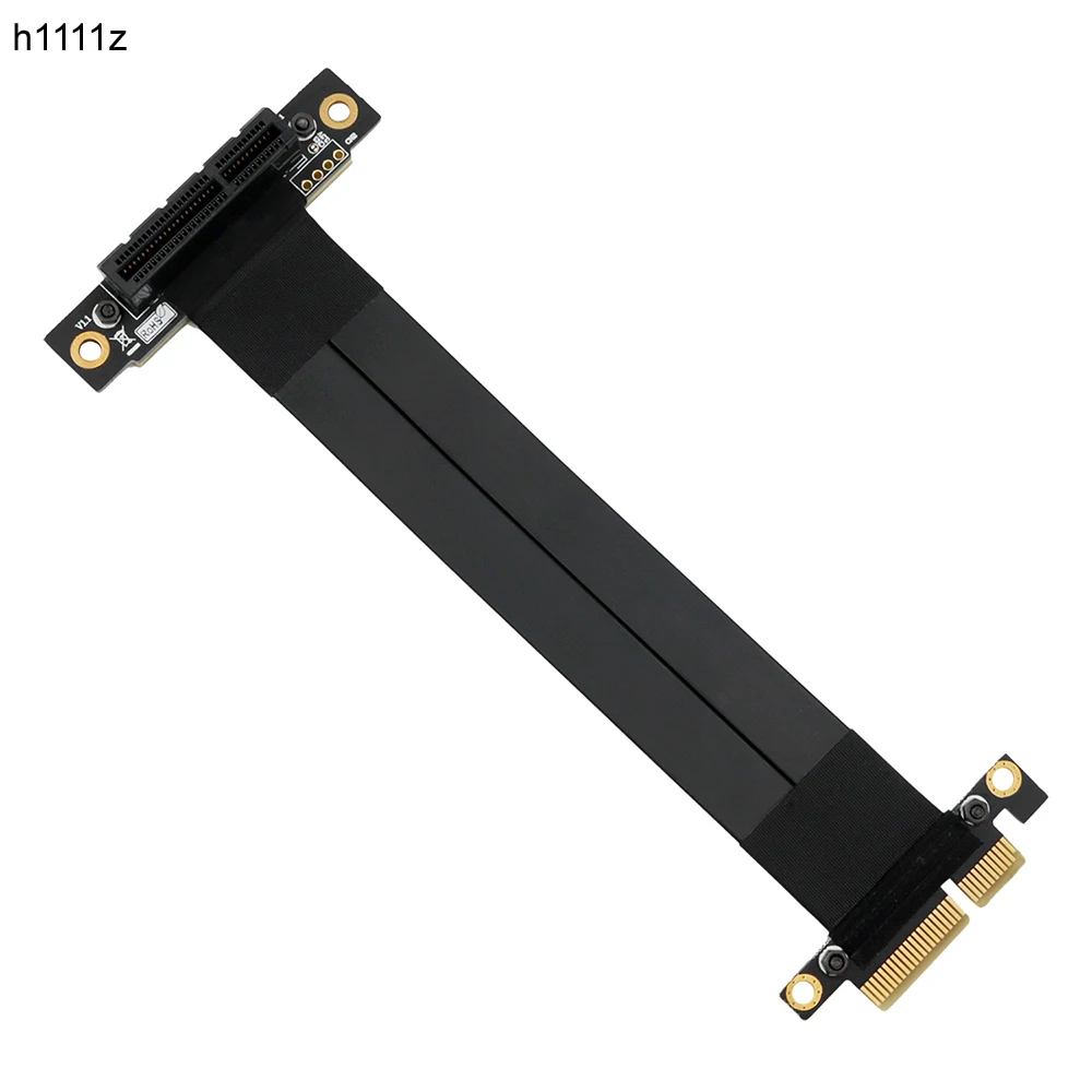 PCI Express Extension Cable Riser PCI-E X4 to X4 PCIE Extender Flexible Cable Adapter Riser Card PC Cable for Graphics Card 24cm
PCI Express Extension Cable Riser PCI-E X4 to X4 PCIE Extender Flexible Cable Adapter Riser Card PC Cable for Graphics Card 24cm